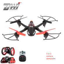 DWI 2018 multifunction 3 In 1 RC Toys RC Drone Jumping Car RC Tank